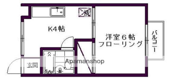 メゾン高津 2階階 間取り