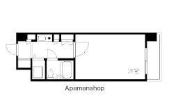 新丸子ダイカンプラザシティ(1K/3階)の間取り写真