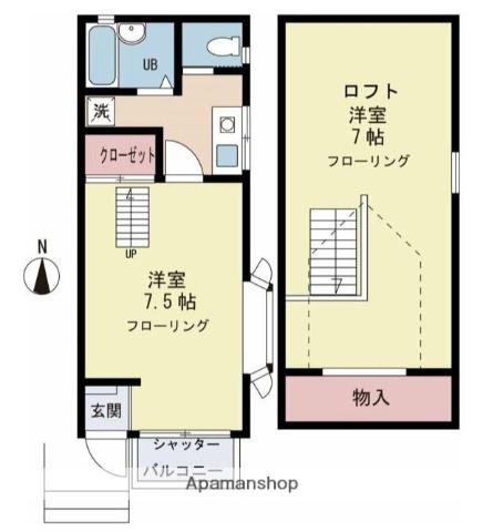 シエル武蔵小杉 4階階 間取り
