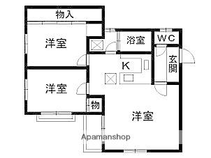 ジュネパレス大和第03 4階階 間取り