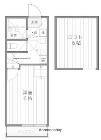 セレーノ横浜 2階階 間取り