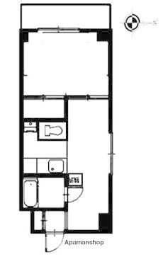 PAULOWNIA VALLEY TAKE3天王町(1DK/2階)の間取り写真