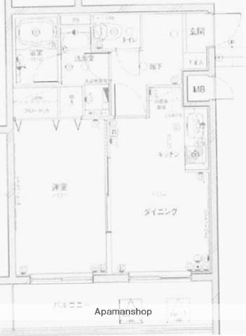 グリフォーネ横浜・妙蓮寺(1DK/3階)の間取り写真