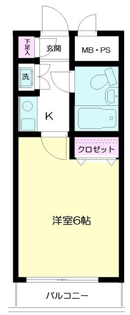 日神パレス杉田A棟 2階階 間取り