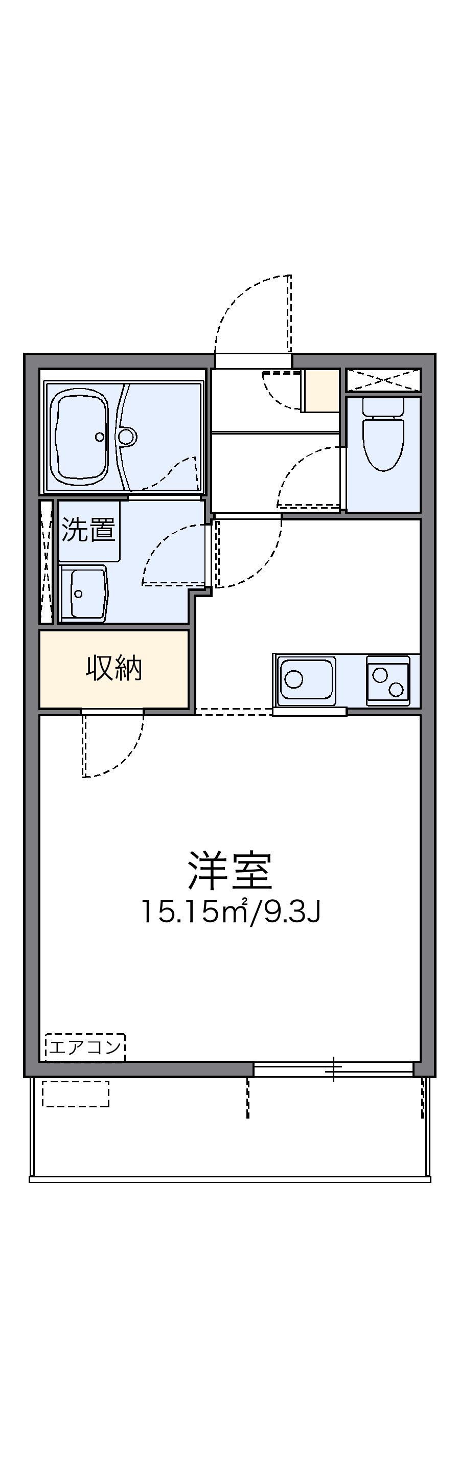 レオネクストグリーンウッド 1階階 間取り