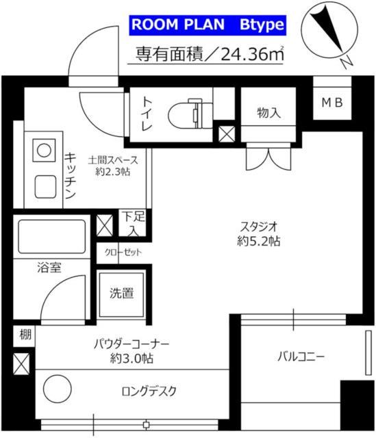 グランドコンシェルジュ藤沢 10階階 間取り