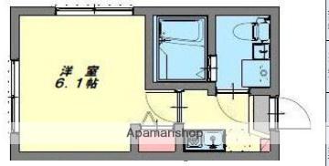 プライム菊名(1K/1階)の間取り写真