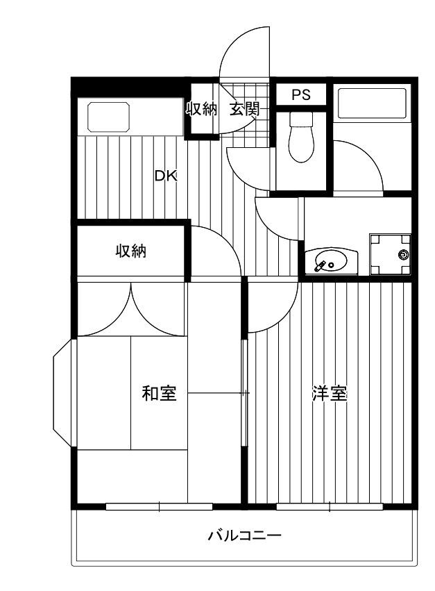 ミッシェルホームズ淵野辺 2階階 間取り