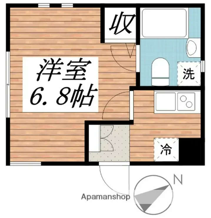 Aレガート吉野町 1階階 間取り