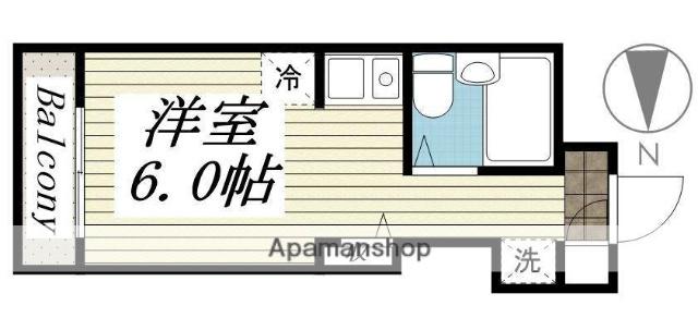 コンフォート長津田 1階階 間取り