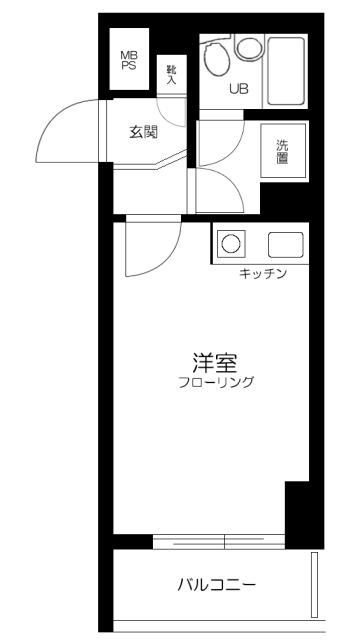 ライオンズマンション武蔵新城第5 2階階 間取り