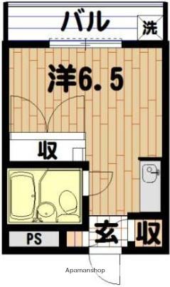 ユースフル南林間 1階階 間取り