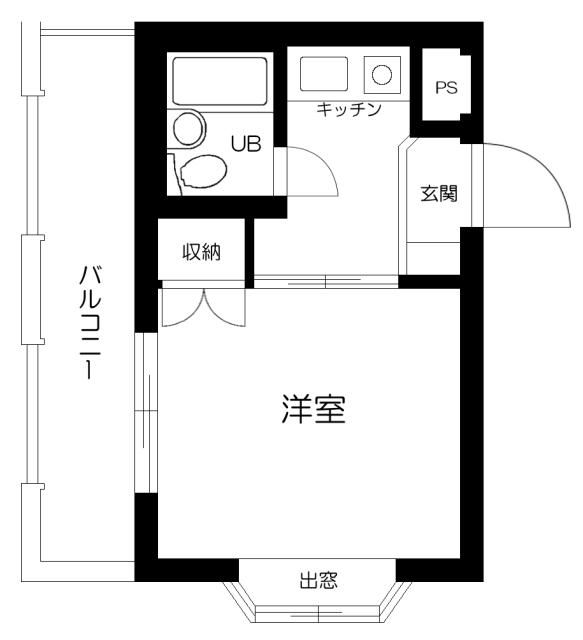 ステーションプラザ多摩川 3階階 間取り