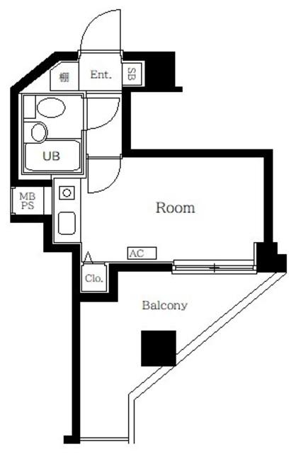 クリオ大口壱番館(ワンルーム/3階)の間取り写真