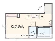 MELDIA海老名(ワンルーム/1階)の間取り写真