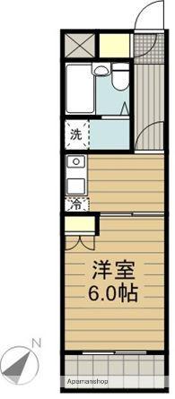 セザール宮崎台(1K/4階)の間取り写真