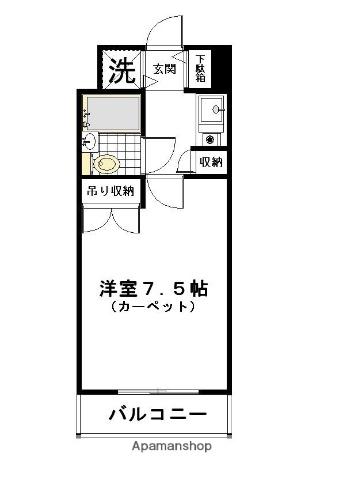 CSEハイツ菊名 3階階 間取り