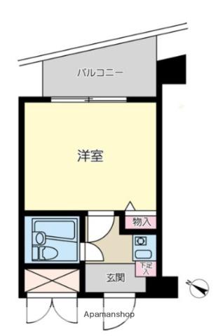 ライオンズマンション川崎駅南 5階階 間取り