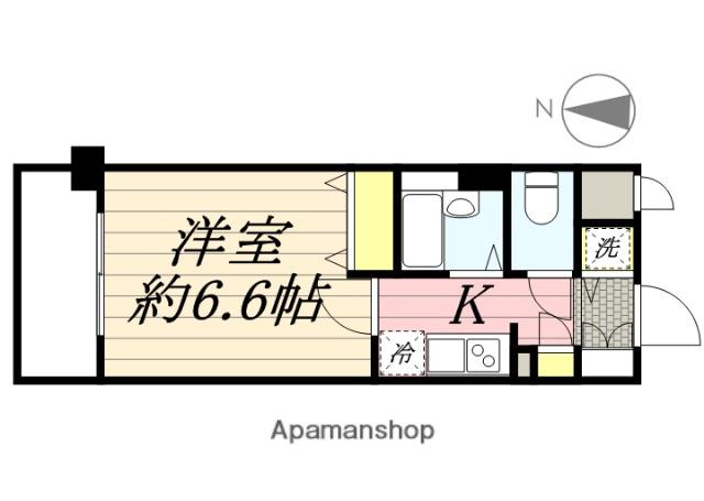 ドルチェ横浜・桜木町 3階階 間取り