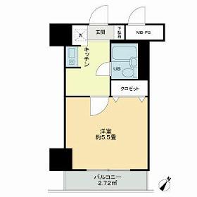 アーバンヒルズ吉野町 3階階 間取り
