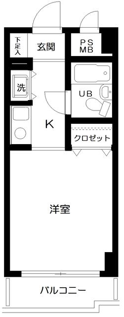 日神パレス鶴間 2階階 間取り