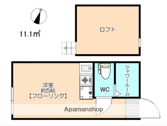 ユナイト栄町通ラ・プレミアーノ 1階階 間取り