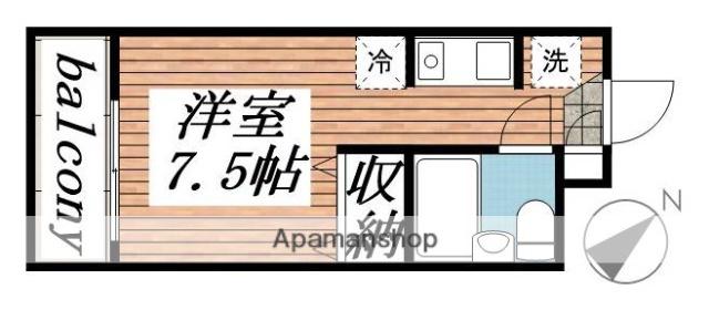 メゾン・ド・エスティーム 3階階 間取り