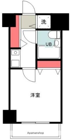 広洋フォルム大通り公園 4階階 間取り
