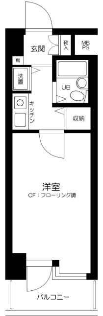 ピュアシティ横浜 2階階 間取り