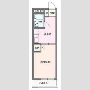 ストンリバー・マンション(1K/3階)の間取り写真