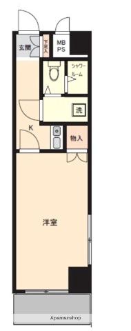 グローリア初穂相模原 4階階 間取り