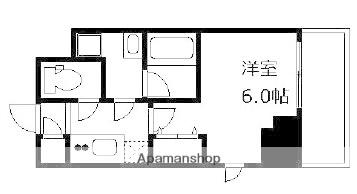 LUMEED横濱吉野町(1K/4階)の間取り写真