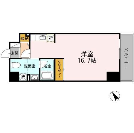 ジェイ・エス・ティ横浜東 6階階 間取り