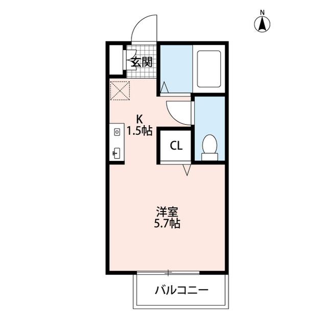 WHITE WING 2階階 間取り