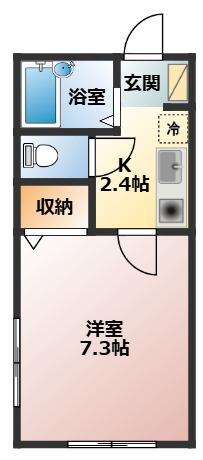 シーフロント長谷川 1階階 間取り