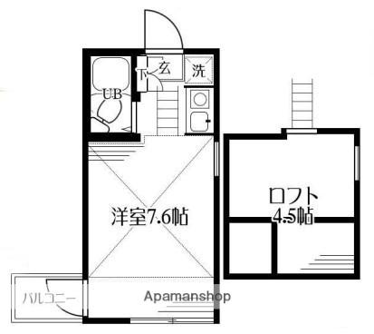 コーポSATHO-A 2階階 間取り
