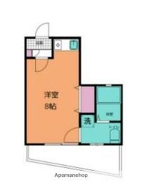 プラネットノエル(1K/1階)の間取り写真