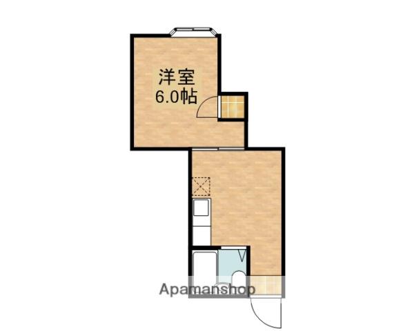 パールハイムB 2階階 間取り