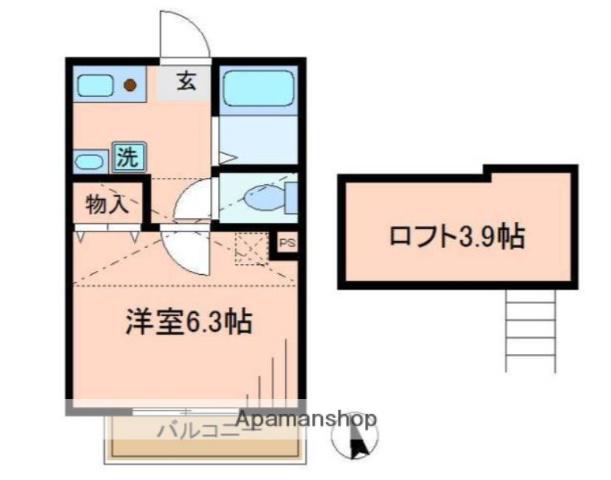フルール 1階階 間取り