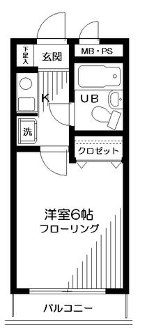 日神パレステージ橋本 4階階 間取り