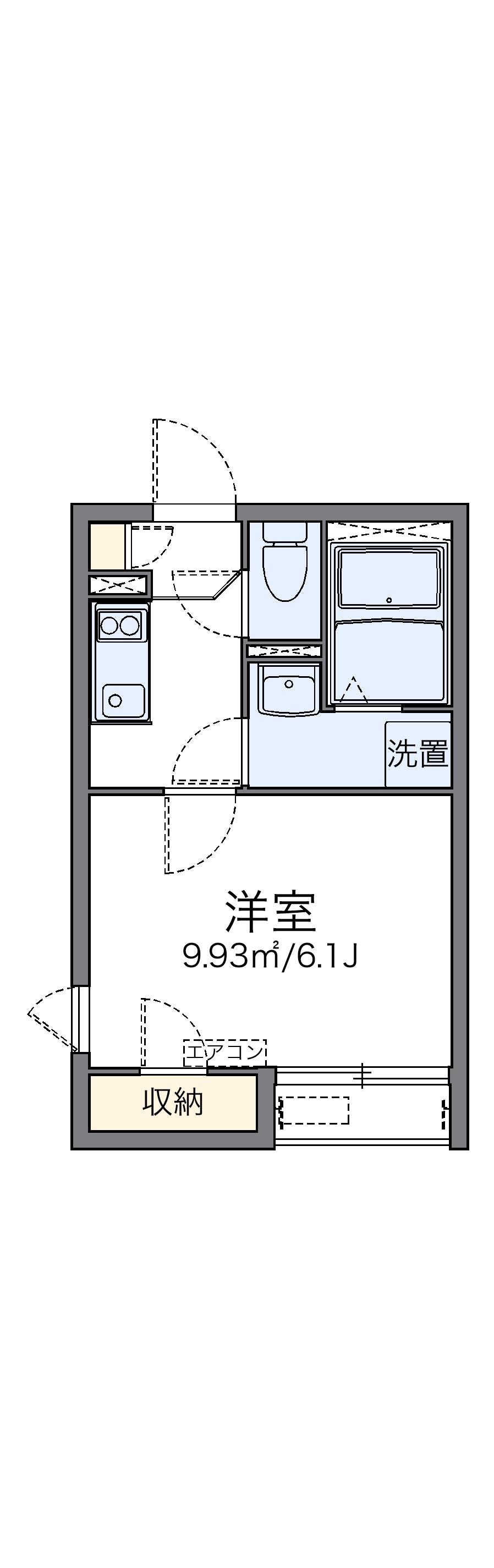 レオネクストカミオンダ 1階階 間取り