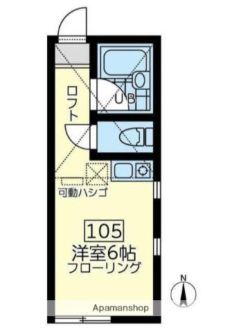 サザンリビエラ多摩川 1階階 間取り