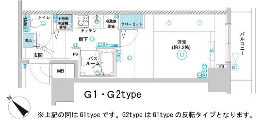 フェニックス横濱関内BAY GAIA 8階階 間取り
