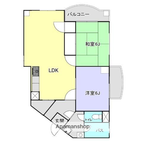 ファミール幸栄 5階階 間取り
