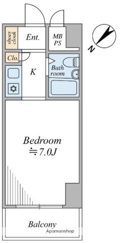 ステラコート横浜南 6階階 間取り