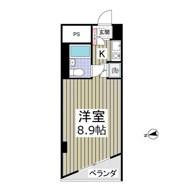 シーサイドコート金沢八景 3階階 間取り