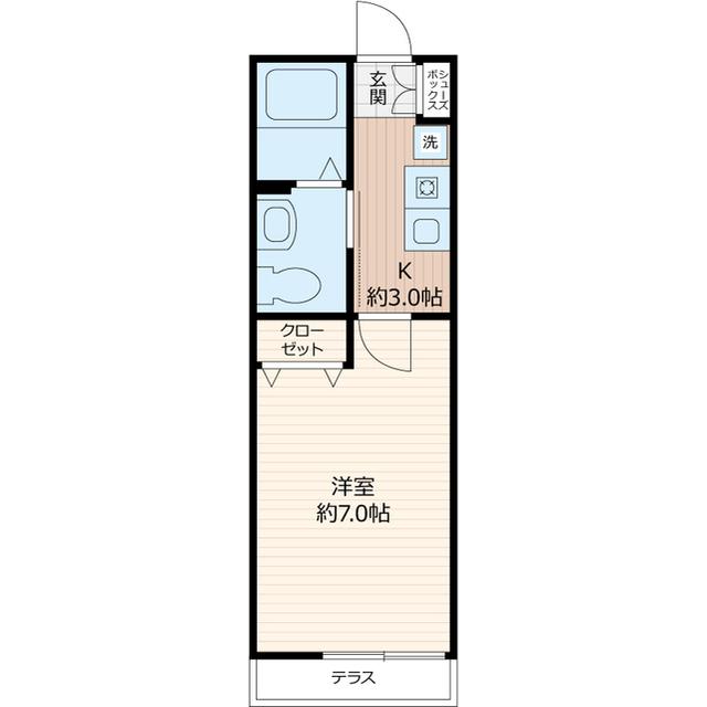 サンフレール 1階階 間取り
