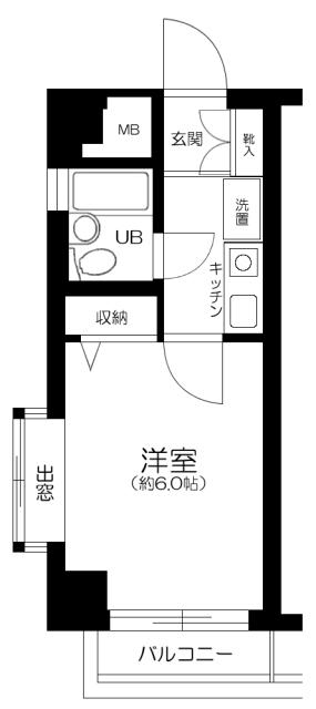 朝日プラザ戸塚アネックス 2階階 間取り