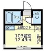 ユナイト上星川エクトールマロ(ワンルーム/1階)の間取り写真
