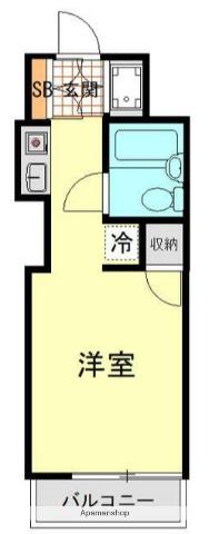 サンホワイト磯子 5階階 間取り